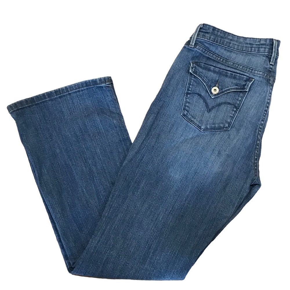 Levi's Blue Boot Cut Jeans for Women
